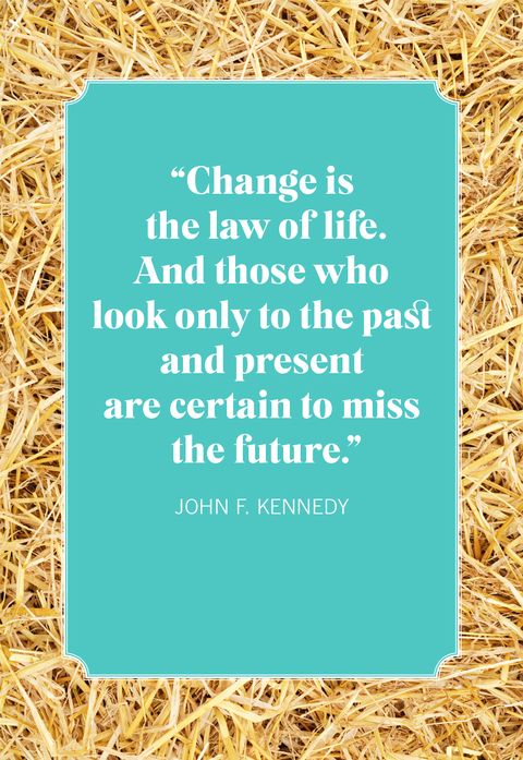 john f kennedy quotes about change