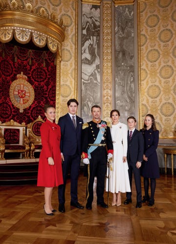 danish royal family accession portraits 2024