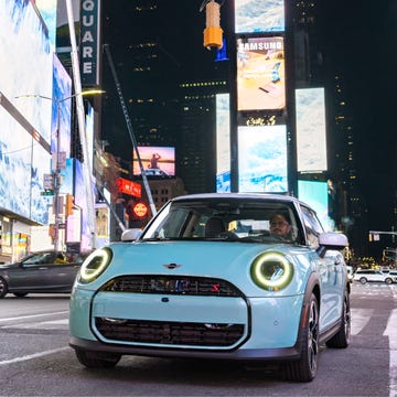 2025 mini cooper s driving through manhattan