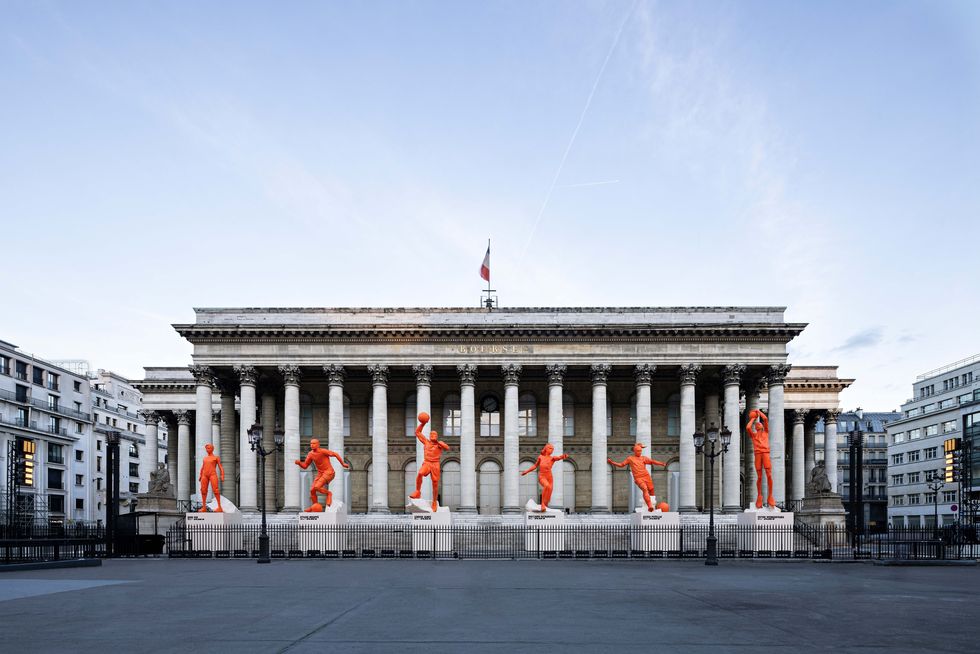 palais brongniart was home to nike on air