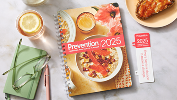 prevention 2025 calendar and health planner