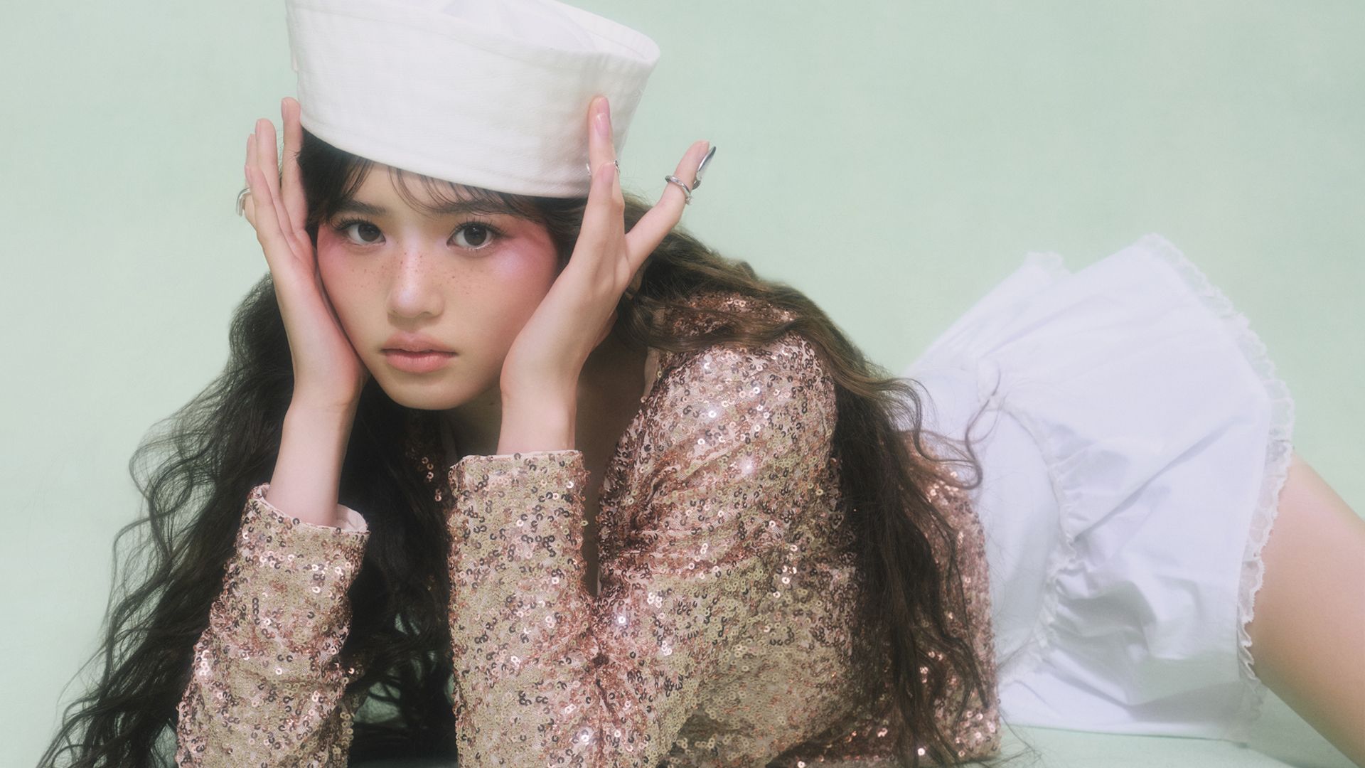 Girls²原田都愛がバレエコアメイクに挑戦！ 小田切ヒロのカラー