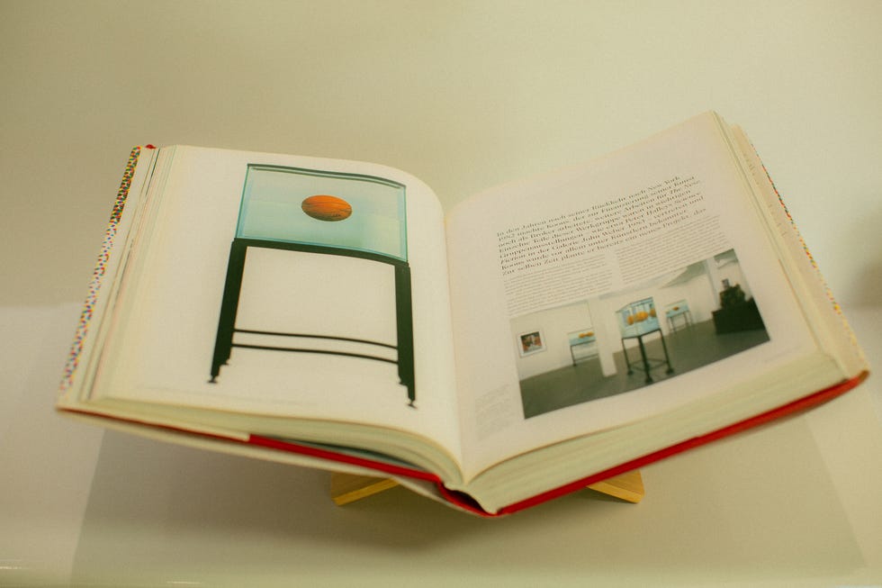 a book with a picture of a house on it