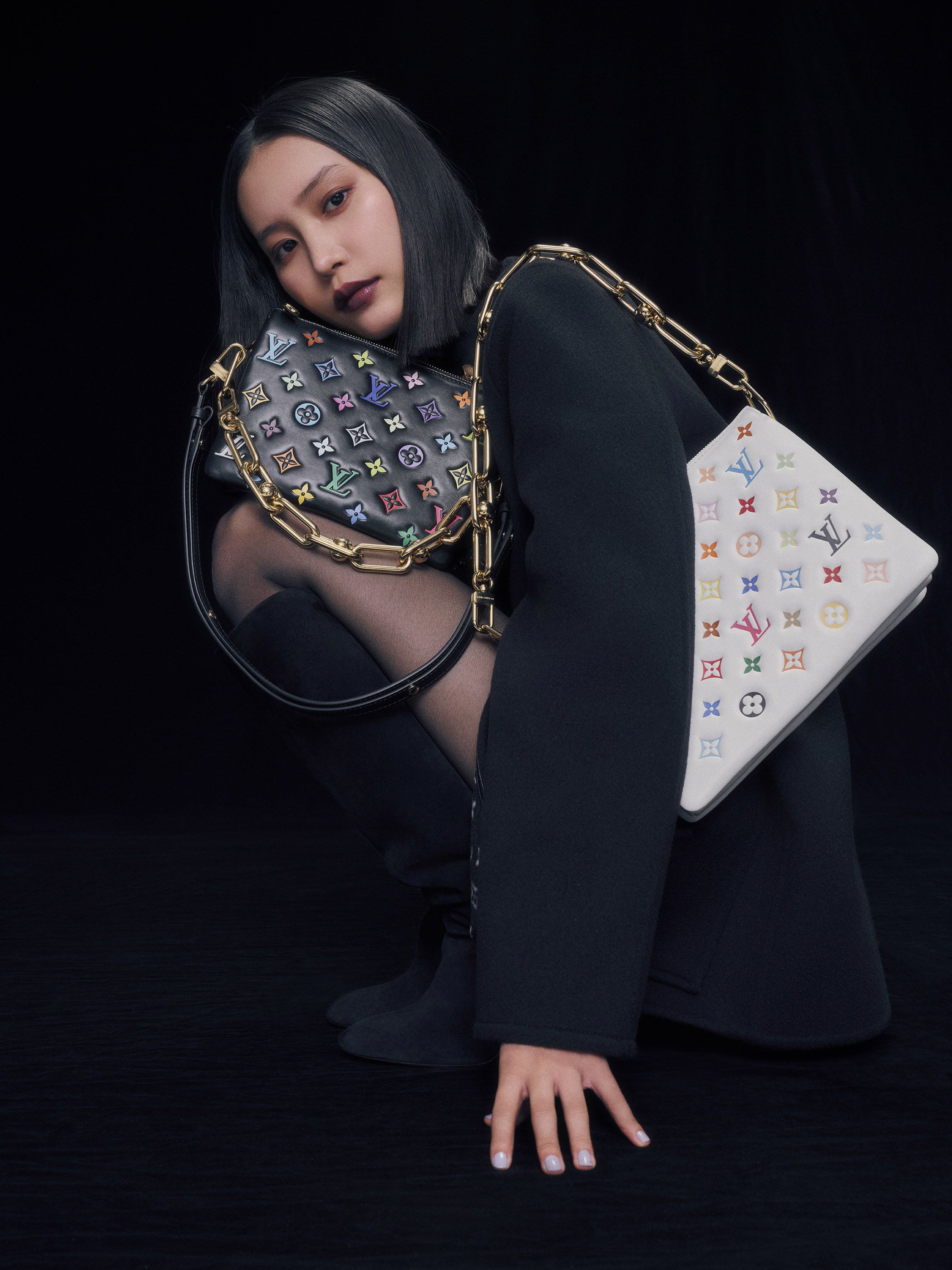 *ELLE雑誌掲載の激レア*【LV】さくらんぼ ナノ・アルマ 限定コラボ☆ナノアルマ】Louis Vuitton ミニバックさくらんぼ