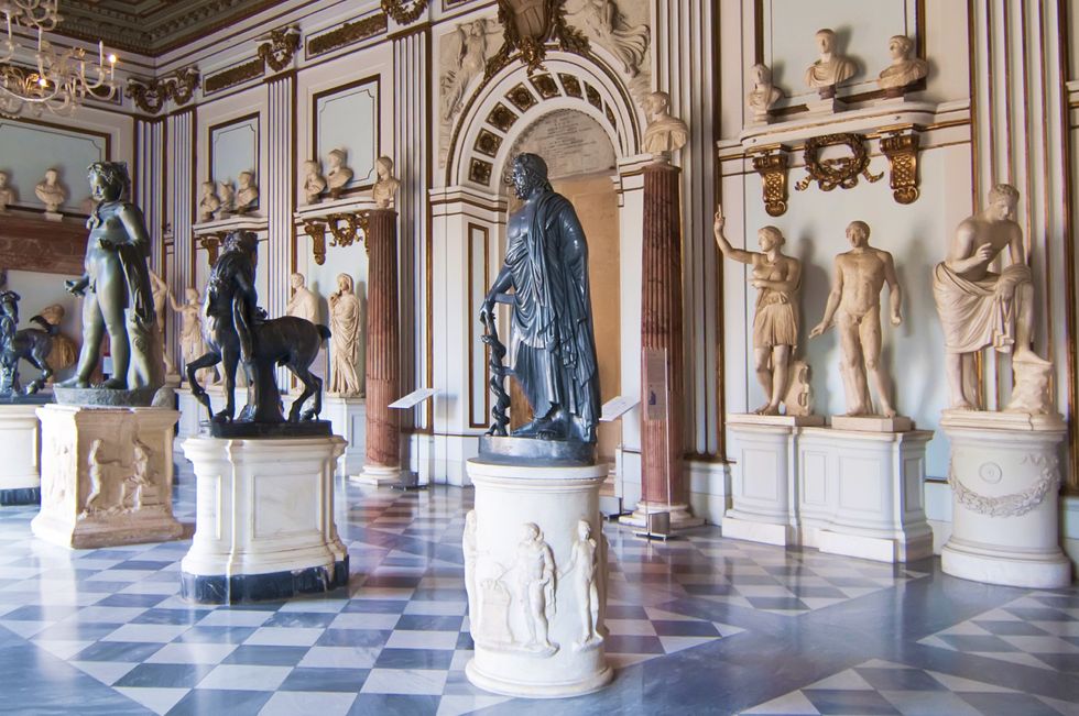 capitoline museums, rome, italy