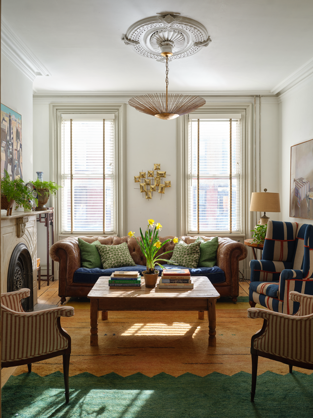 living room interior with a cozy atmosphere