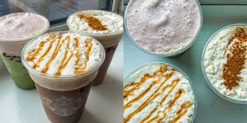 starbucks strato frappuccinos