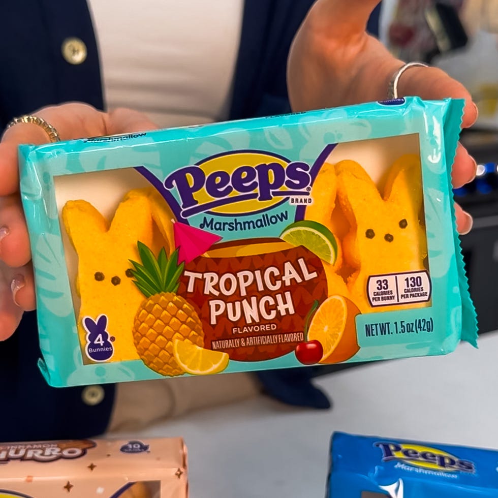 pack of tropical punch flavored marshmallow peeps