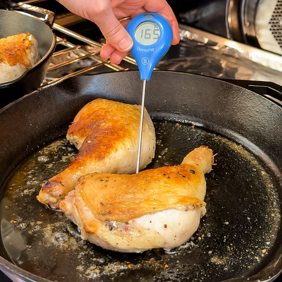 pink chicken might be safe to eat
