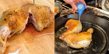 pink chicken might be safe to eat