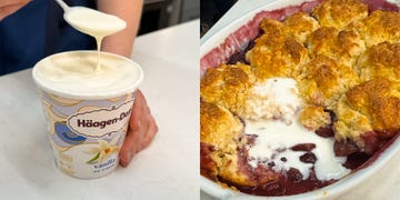 melted ice cream is my new favorite shortcut ingredient—here's why
