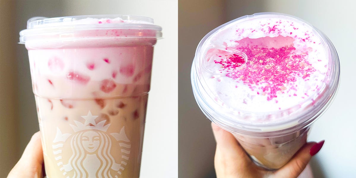 preview for This Copycat Starbucks Pink Drink Is Better (!!) Than The Real Thing