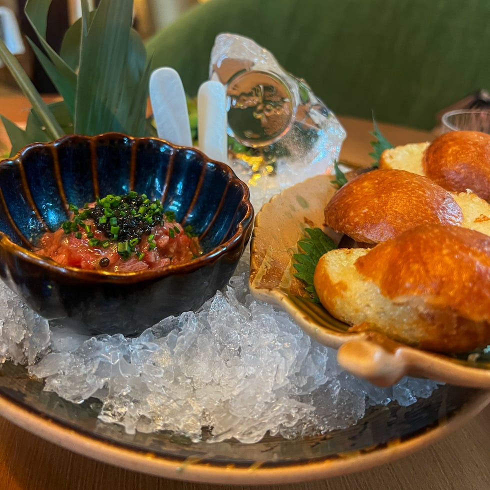 next door at wegman's chu toro tartare