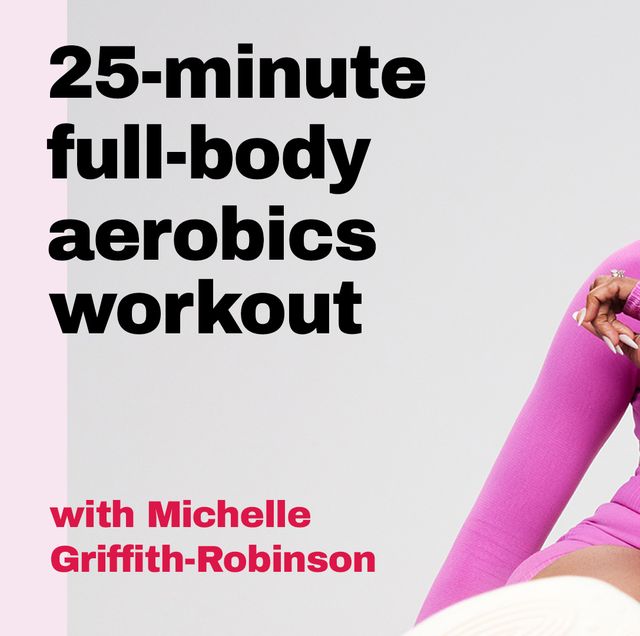 25 min full body aerobics workout with michelle griffith robinson