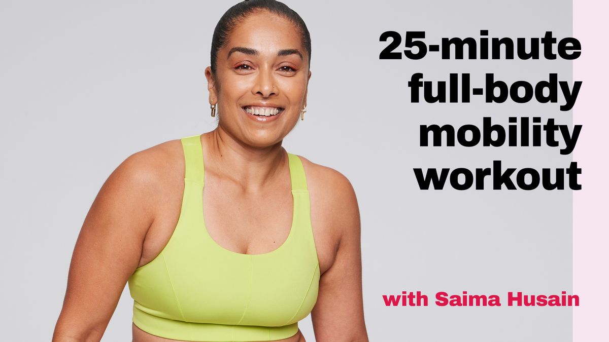preview for 25-minute full-body mobility workout with Saima Husain