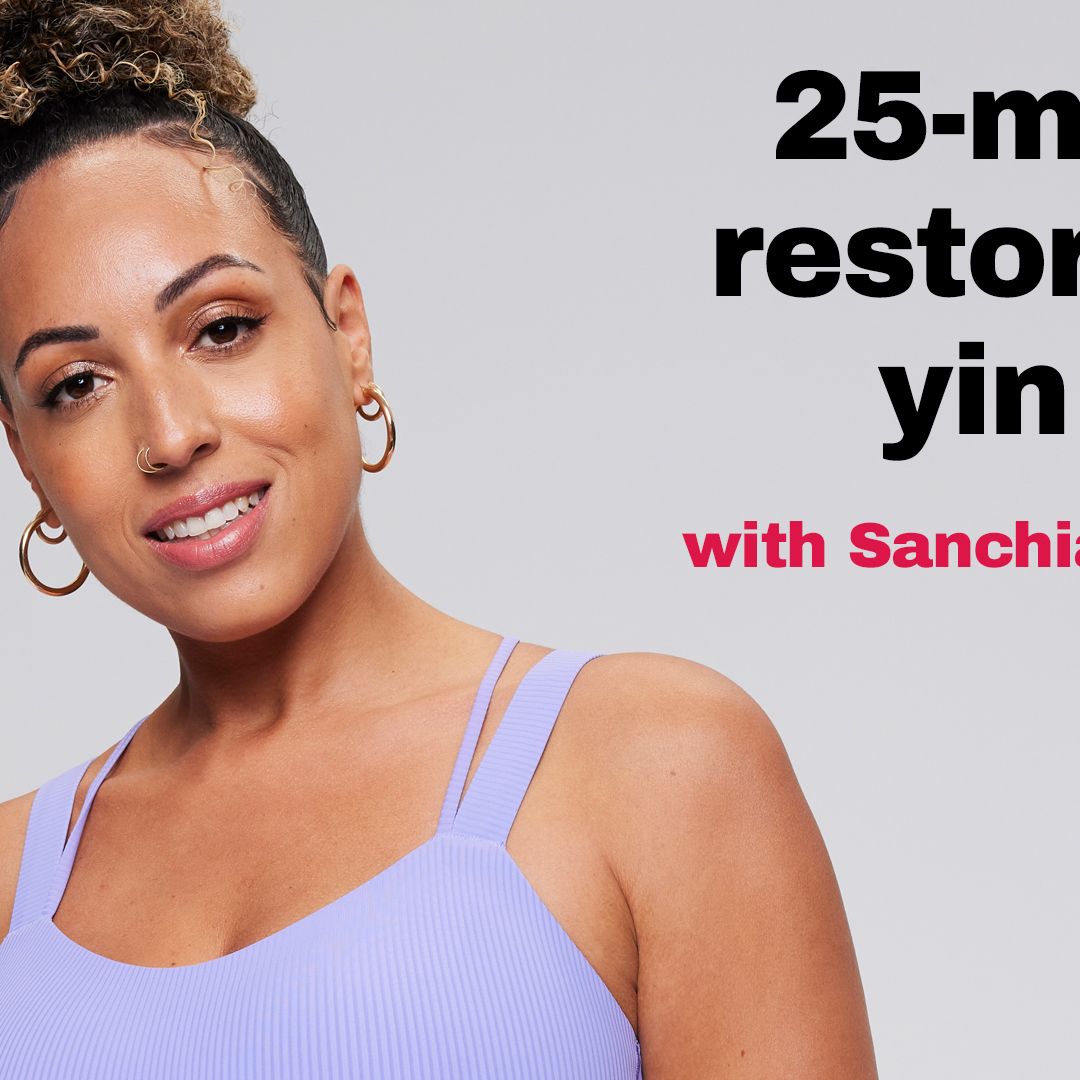25-minute restorative yin yoga by Sanchia Legister
