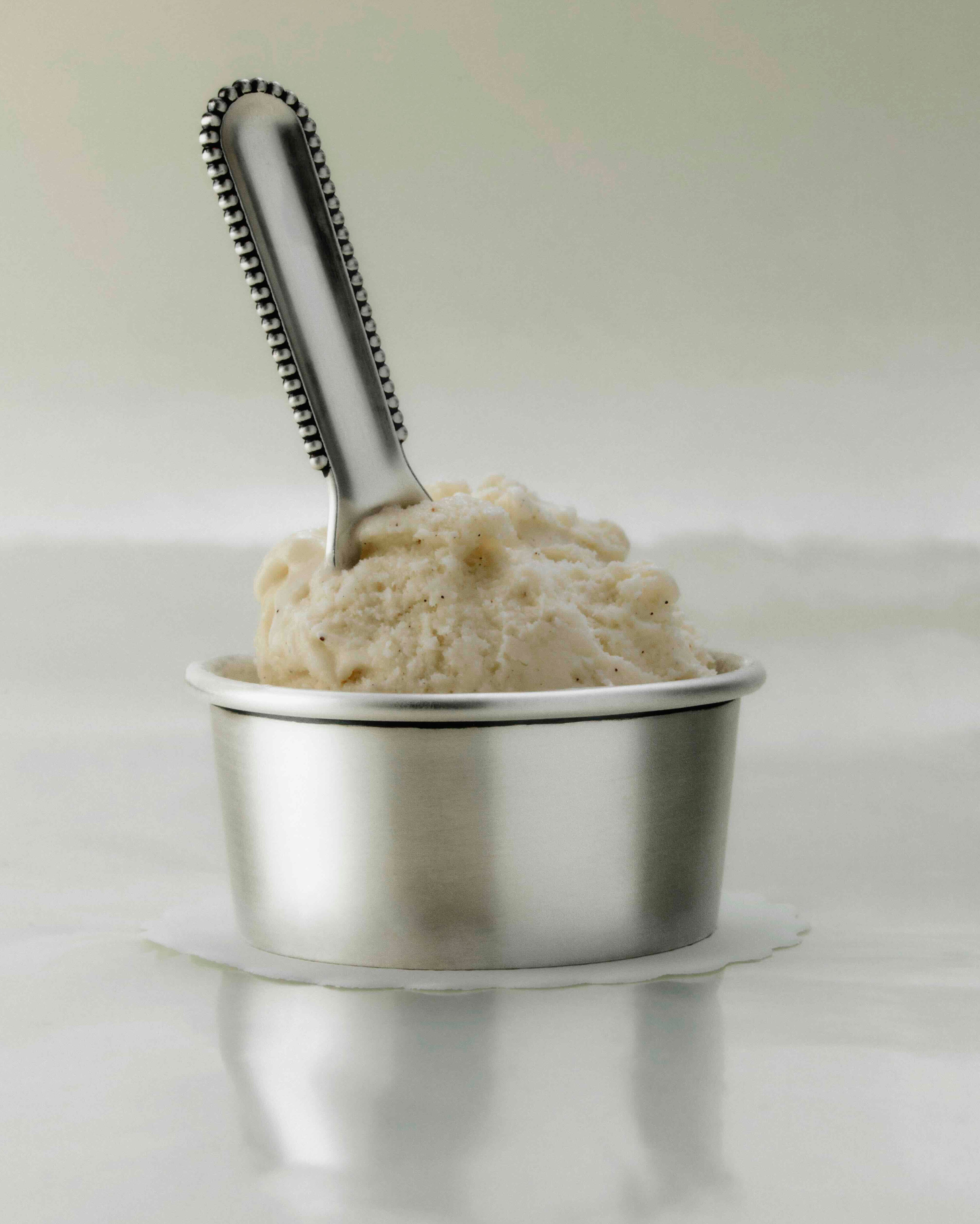 Georg Jensen ice cream parlour silver ice cream cup and spoon