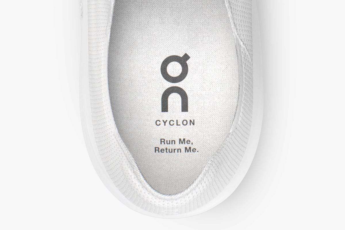 sustainable running shoes
