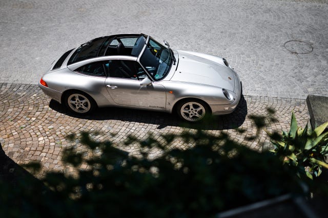 porsche 993 911 targa museum car