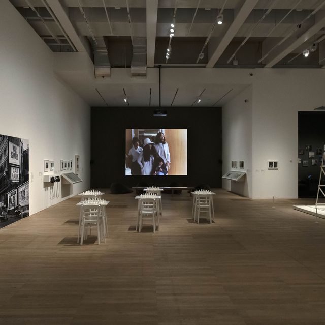 installation view of yoko ono music of the mind, tate modern, london, 2024 photo © tate oliver cowling