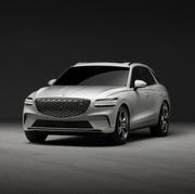 2023 Genesis Electrified GV70 front exterior 2023 genesis electrified gv70 front exterior