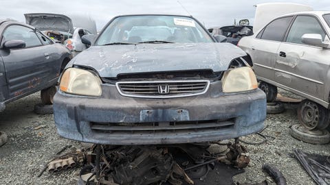 Junkyard 1996 Honda Civic with 435,028 Miles