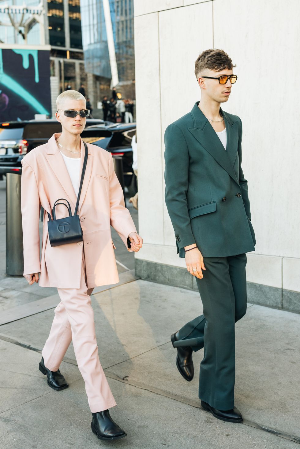 Men's Street Style Kept Us Awestruck Throughout New York Fashion