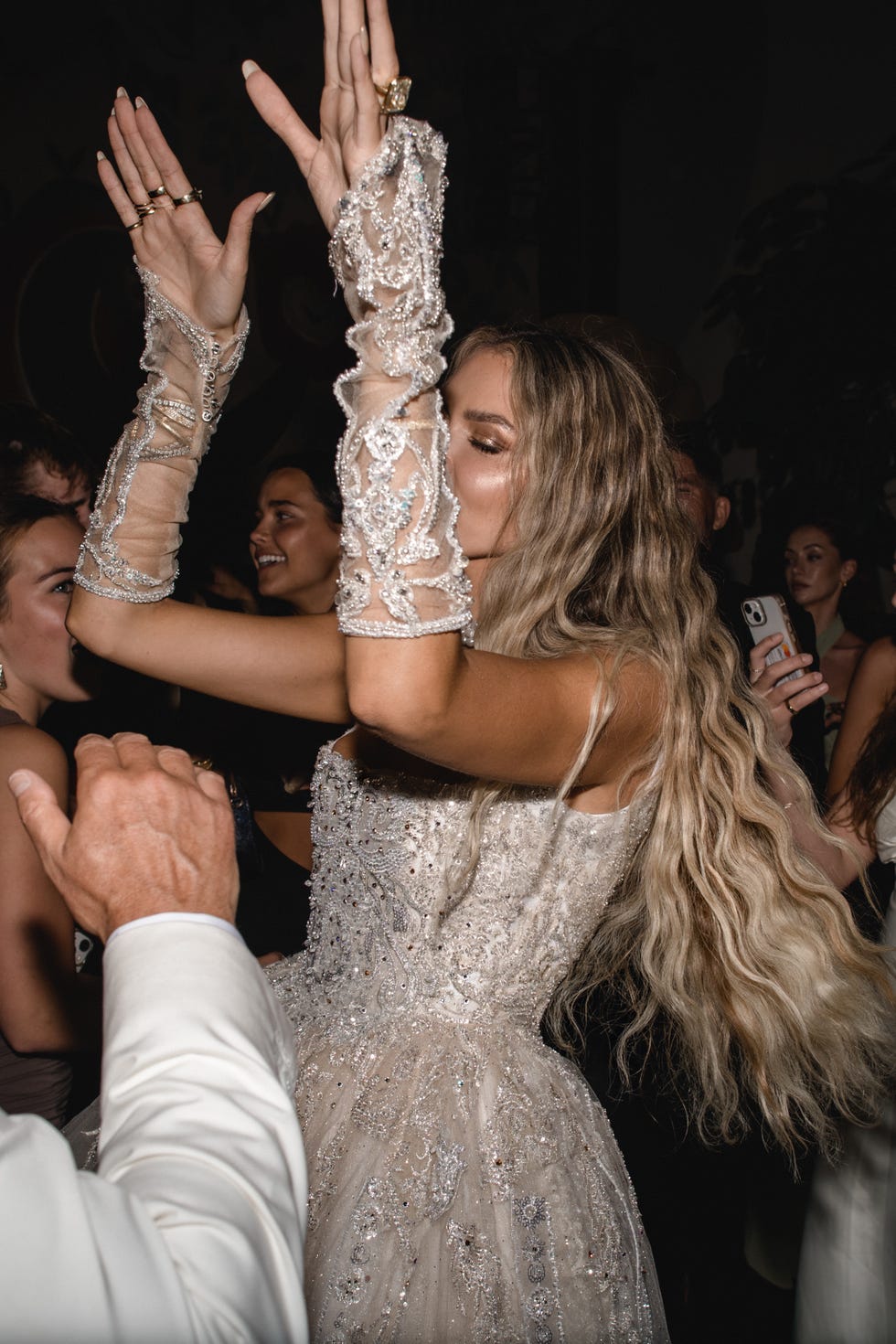 Bella Hunter & Gary Friedman's Shimmering Ibiza Wedding in Photos