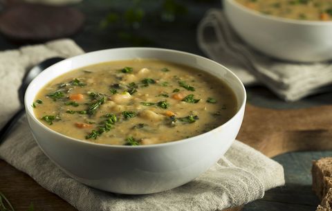 herby chicken white bean soup