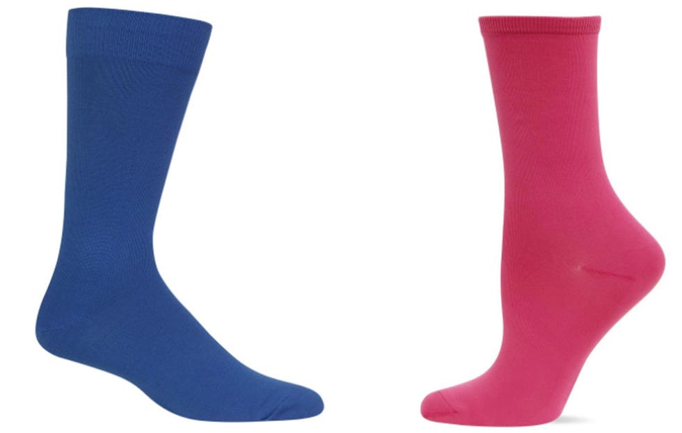 HOTSOX Women's Rainbow Dot Non-Skid Slipper Sock
