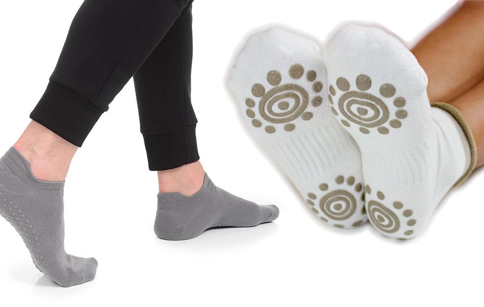 Grip Socks for Women Pilates Non Slip Socks Womens Jordan
