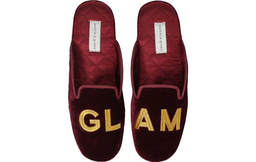 glam ladies slippers