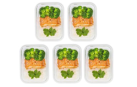 Prep Naturals Glass Meal Prep Containers