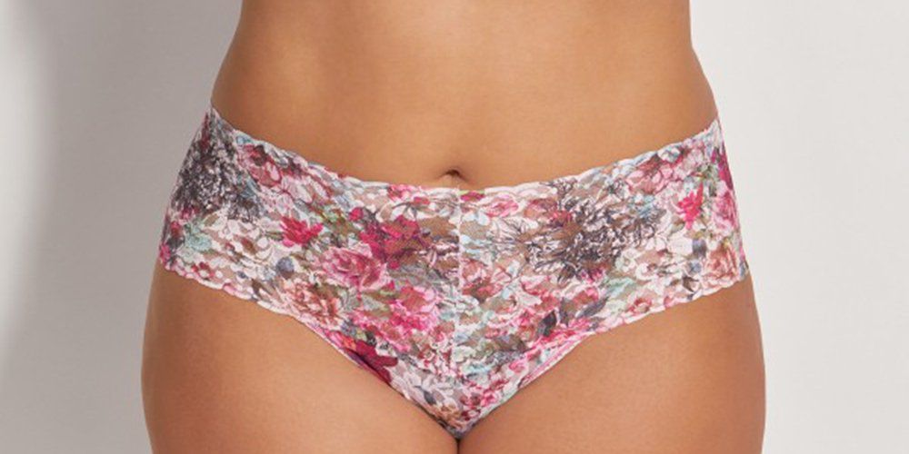 Slimming underwear, Hanky Panky Flora Plus Size Retro Thong