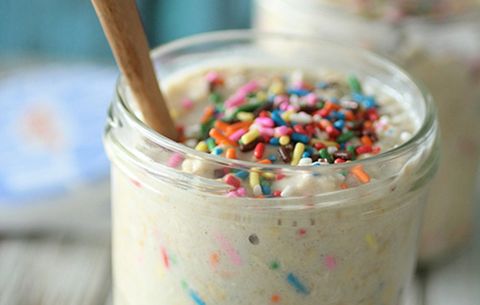 Cake Batter Protein Oatmeal