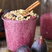 Fig and Beet Fall Protein Smoothie