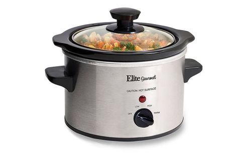 Best slow cookers you can buy on Amazon, Elite Gourmet MST-250XS Maxi-Matic 1.5 Quart Slow Cooker, Silver
