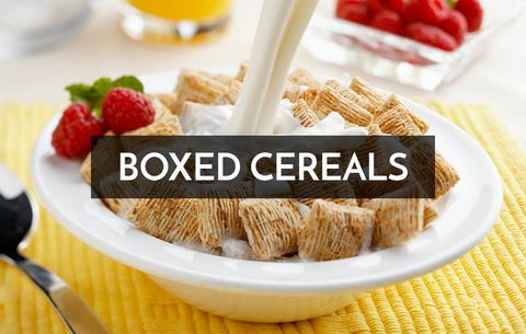 Boxed cereals