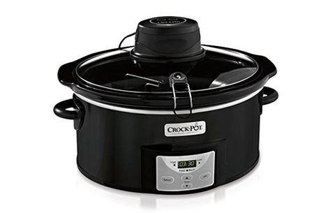 Best slow cookers you can buy on Amazon, Crock-Pot 6Qt Black Oval Programmable Digital Slow Cooker w/Auto Stir System