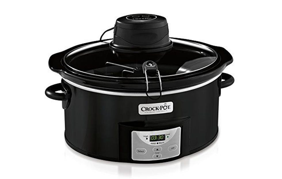 Crock-Pot 6-Quart Oval Programmable Slow Cooker wiith Dipper