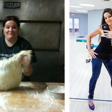 Jennifer Aube before and after