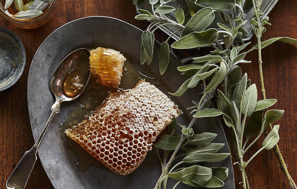 herb-infused honey salve