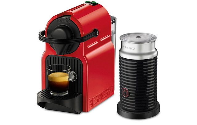 Inissia Black Coffee Capsule Pod Machine by Nespresso 