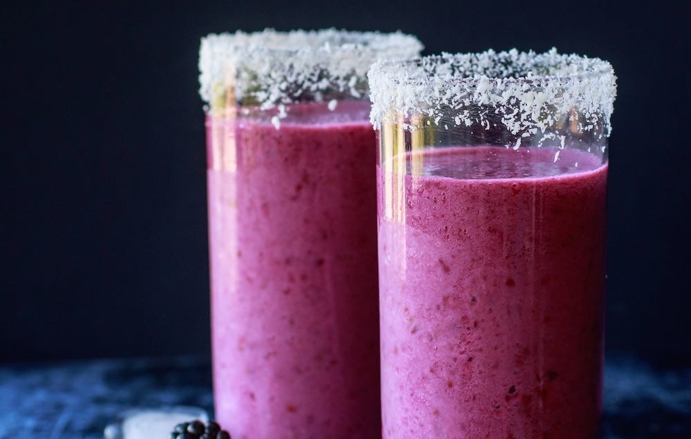 Easy Berry Belly Fat Smoothie