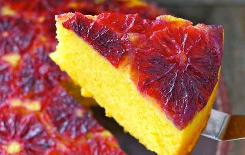 blood orange turmeric pound cake