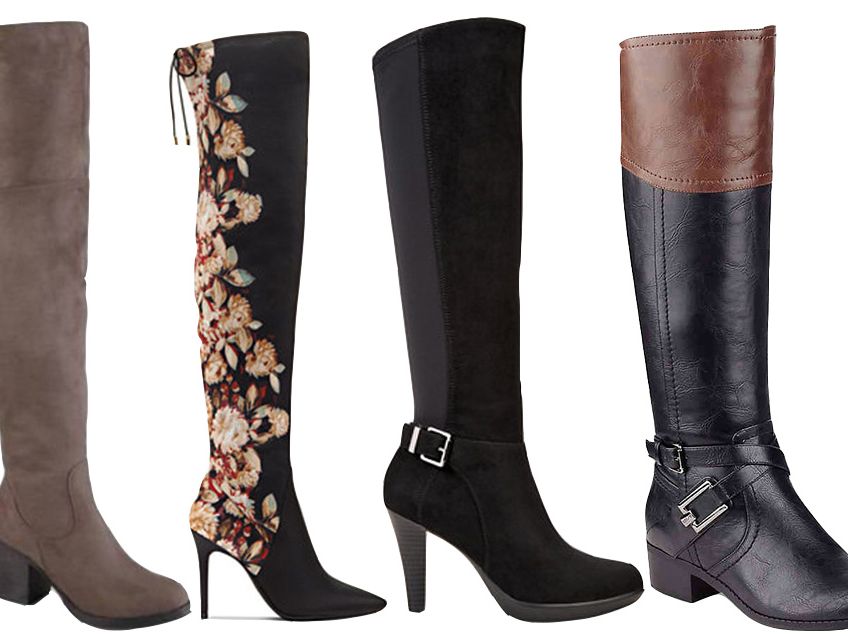 Wide Calf Boots for Women, Famous Footwear Canada