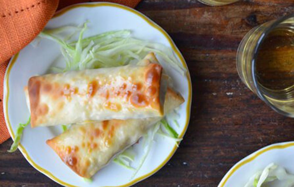 Vegetable Spring Rolls - Cilantro and Citronella