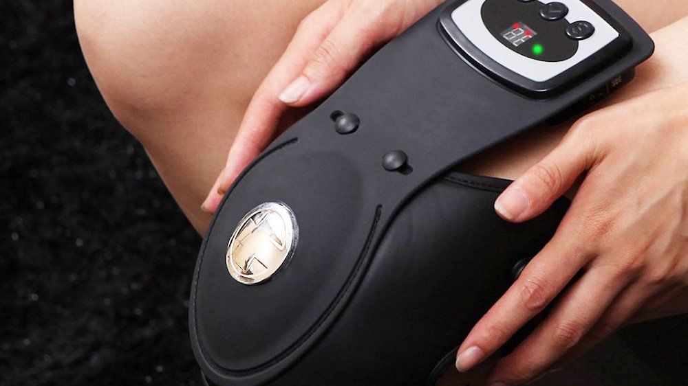 Fippurk Knee Massager with Heat and Kneading for Pain Relie