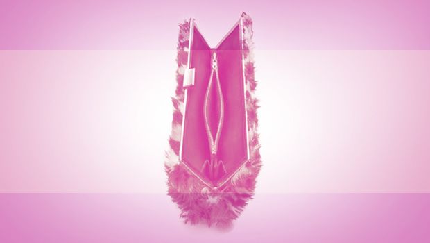 Pink, Text, Font, Magenta, Fashion accessory, Feather, 