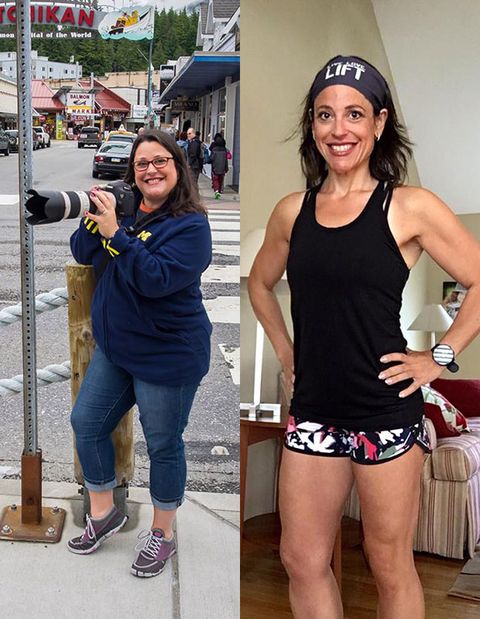 Jodi Friedman before and after weight loss